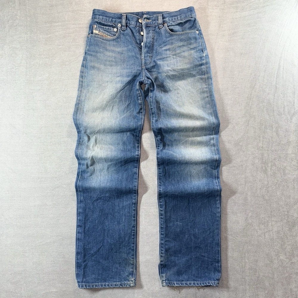 RARE MODEL Diesel SKINT Jeans Men 28x32 Straight Leg Button Fly‎ Italy Vintage